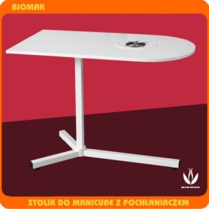 Stolik do manicure z pochłaniaczem (bez szafki)