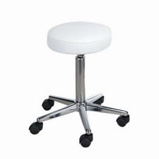 Taboret kosmetyczny (biały) BR-3605