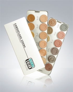 art.71008 Dermacolor Camouflage paleta 24 kol. poj.80ml.