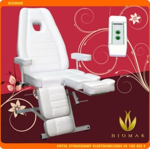 Biomak Fotel Kosmetyczny Elektroniczny Pedicure FE102 E BIS z otworem