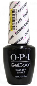 GCA71 OPI GelColor ON PINKS & NEEDLES/ Żel kolorowy 15 ml