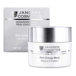 Janssen Cosmetics Rich Energy Mask / Kremowa maska energetyzująca do twarzy 50 ml