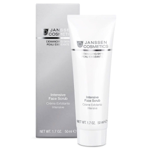 Janssen Cosmetics Intensive Face Scrub / Kremowy peeling do twarzy z pestkami moreli 50 ml