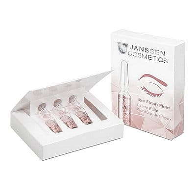 Janssen Cosmetics Eye Flash Fluid / Ampułki rewitalizujące okolice oczu 3x1,5 ml