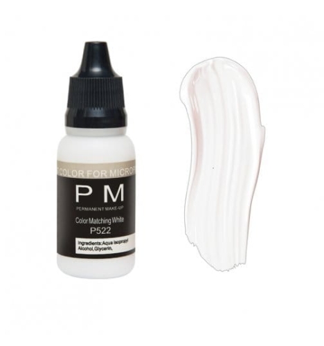 Pigment PM MATCHING WHITE P522 do makijażu permanentego 15ml