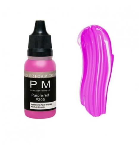 Pigment PM PURPLE RED P205 do makijażu permanentego 15 ml