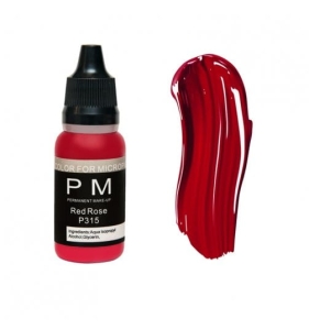 Pigment PM RED ROSE P315 do makijażu permanentego 15ml