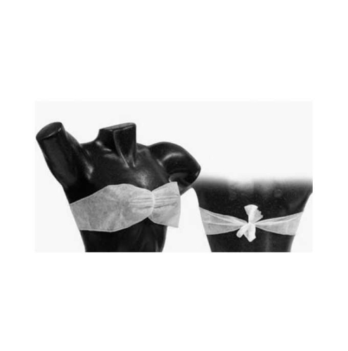 Biustonosz włókninowy/jednorazowy biały 1 szt