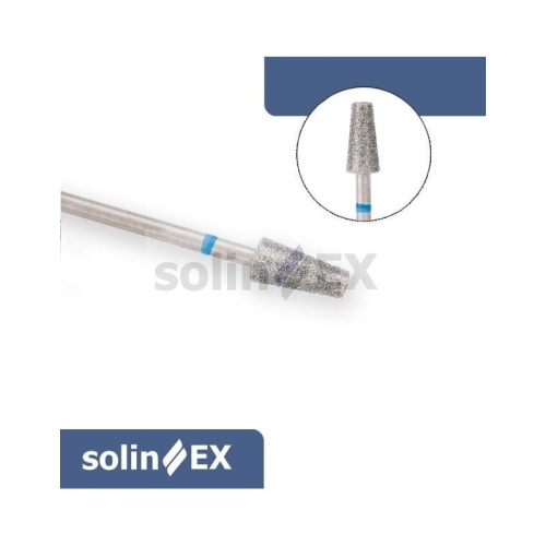 SOLINEX Frez diamentowy stożek ścięty z nasypem średnioziarnistym do szlifowania zrogowaceń na podeszwie stopy