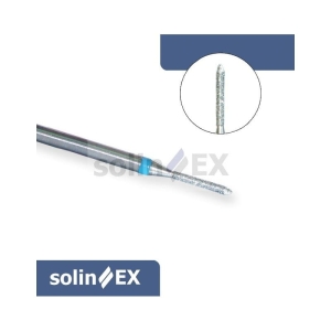 SOLINEX Frez diamentowy szpic z nasypem średnioziarnistym do pracy przy wałach paznokciowych i obrąbku naskórka/D301