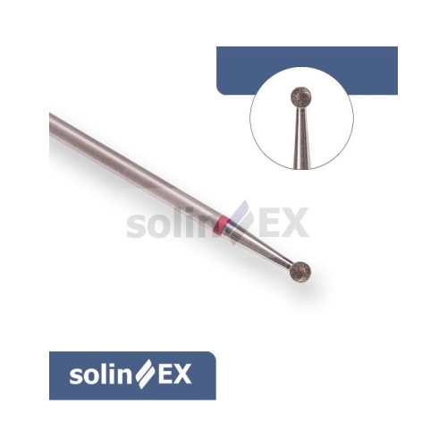 SOLINEX Frez kulka z nasypem drobnoziarnistym do usuwania naskórka z paznokci