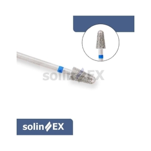 SOLINEX Frez diamentowy stożek zaokrąglony z nasypem średnioziarnistym do szlifowania zrogowaceń na podeszwie stopy/D405
