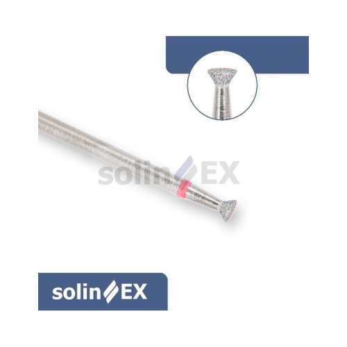 SOLINEX Frez diamentowy gwoździk z nasypem drobnoziarnistym do usuwania naskórka z paznokci
