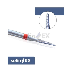SOLINEX Frez z węglika spiekanego szpic do pracy przy paznokciach wrastających, nadawania kształtu paznokciom/0207