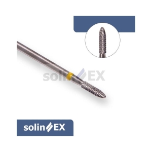 SOLINEX Frez z węglika spiekanego do delikatnego usuwania skórek oraz do pracy przy wale paznokciowym/0119