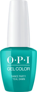 GCN74 OPI GelColor DANCE PARTY 'TEAL DAWN/ Żel kolorowy 15 ml