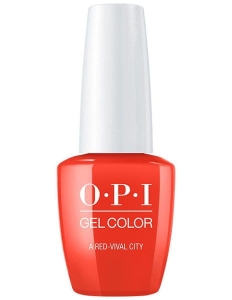 GC L22 OPI GelColor A RED - VIVAL CITY/ Żel kolorowy 15 ml