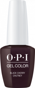 GCI43 OPI GelColor BLACK CHERRY CHUTNEY/ Żel kolorowy 15 ml