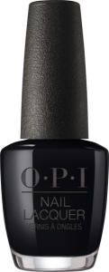 NLT02 OPI Nail Lacquer LADY IN BLACK/ Lakier do paznokci 15 ml