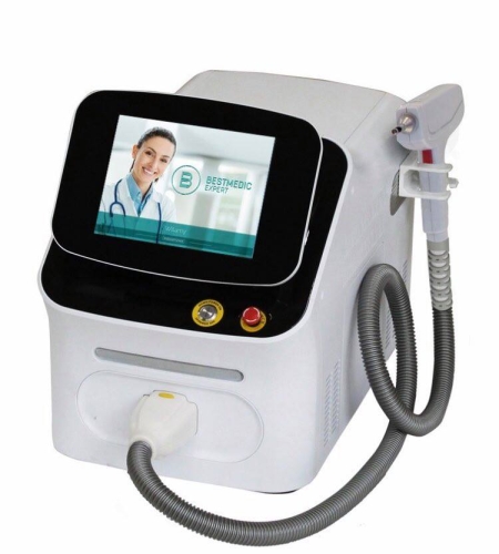Bestmedic Expert Urządzenie Klasy Professional Hi-Tech - Laser Q-switch Nd Yag 532 nm, 1064 peeling węglowy / Usuwanie tatutażu, makijażu permanentnego, Black Doll