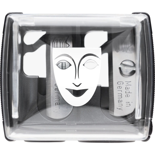 Kryolan Combi special sharpener - Temperówka podwójna do kredek cienkich i grubych