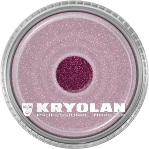 KRYOLAN Polyester Glimmer fine - Brokat do twarzy i ciała, drobny 4 g