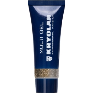 KRYOLAN Multi Gel Glitter  - Średni żel brokatowy do ciała i włosów 10 ml