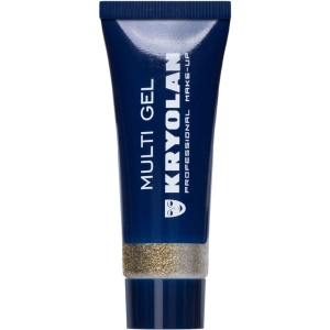 KRYOLAN Multi Gel Glitter - Drobny żel brokatowy do ciała i włosów 10 ml