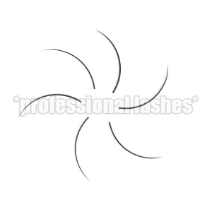 Professional lashes rzęsy o profilu B 0,25