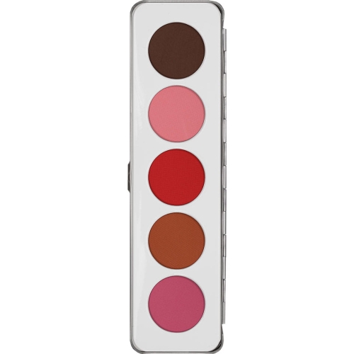 KRYOLAN Classic - Paleta róży 5 kolorów z lusterkiem