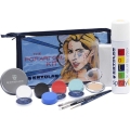 KRYOLAN Pop Art Gal - Zestaw do charakteryzacji 12 produktów