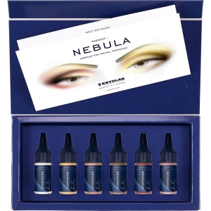KRYOLAN Nebula Iridescent Set 6 Colors - Zestaw farb do airbrush 6 kolorów x 14 ml