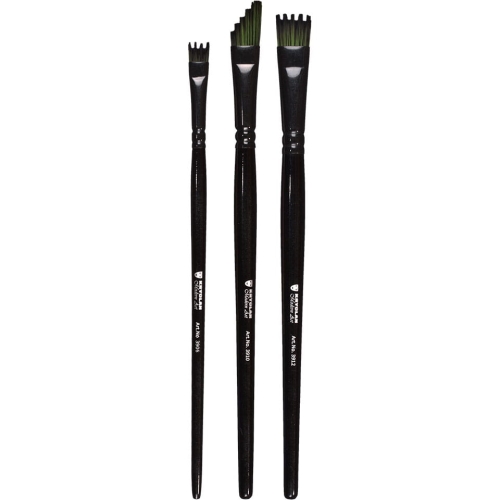 KRYOLAN Modern Art Brush Set - Zestaw pędzli syntetycznych do makijażu 3 szt