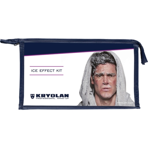 KRYOLAN Ice Effect Kit - Zestaw do efektu szronu i śniegu 4 produkty