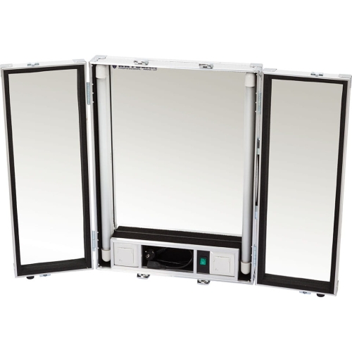 KRYOLAN Mobile Make-up Mirror P - Mobilne lustro-toaletka z wbudowanym neonowym światłem