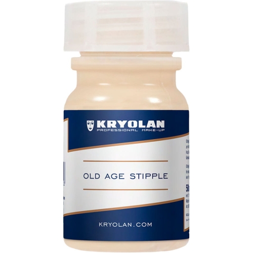 Kryolan Old Age Stipple - Preparat na bazie lateksu, przeznaczony do symulacji starej i pomarszczonej skóry 50 ml