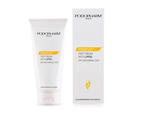 Podopharm PODOFLEX - Nawilżający krem do pielęgnacji stóp z lipidami 75 ml