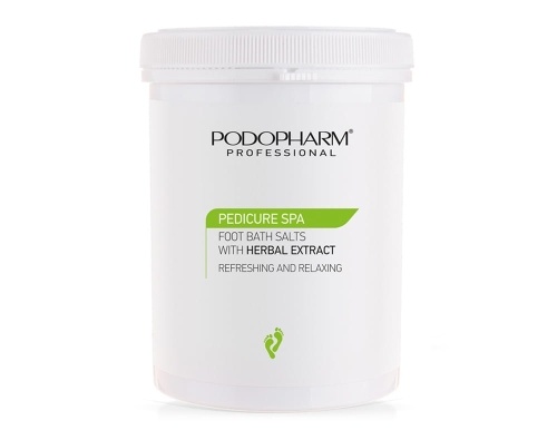 Podopharm - Relaksująca sól do kąpieli dłoni i stóp z ekstraktem z ziół 1400 g