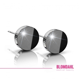 BLOMDAHL Kolczyki biżuteryjne Puck 8 mm SFJ (para)