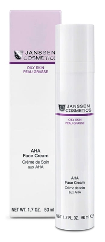 Janssen Cosmetics AHA Face Cream / Krem z 10% AHA do twarzy 50 ml