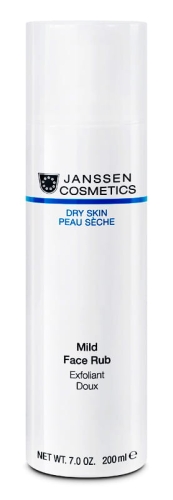 Janssen Cosmetics Mild face rub /  Łagodny peeling z perełkami wosku jojoba 200 ml