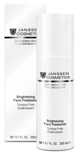 Janssen Cosmetics Brightening Face Freshener / Bezalkoholowy tonik rozjaśniający 200 ml