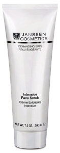 Janssen Cosmetics Intensive Face Scrub / Kremowy peeling do twarzy z pestkami moreli 200 ml