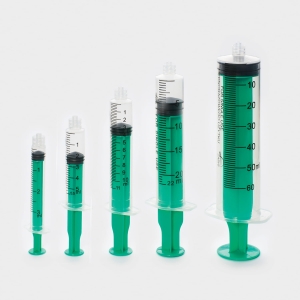 Strzykawka jednorazowa LUER-LOCK 3-częściowa (3 ml, 5 ml) - 1 szt