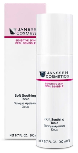 Janssen Cosmetics Soft Soothing Tonic / Delikatny, bezalkoholowy tonik dla skóry wrażliwej 200 ml