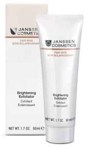Janssen Cosmetics Brightening Exfoliator / Peeling do twarzy z kwasem glikolowym i cytrynowym 50 ml