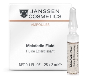 Janssen Cosmetics Melafadin Fluid / Ampułka rozjaśniająca przebarwienia 2 ml (25 szt)