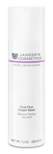 Janssen Cosmetics Fruit Peel Cream Mask / Maska kremowa z kwasami owocowymi dla skóry tłustej 200 ml