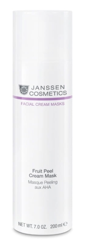 Janssen Cosmetics Fruit Peel Cream Mask / Maska kremowa z kwasami owocowymi dla skóry tłustej 200 ml