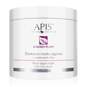 APIS Kakadu Plum / Śliwkowa maska algowa do twarzy  z nasionami chia 250 g